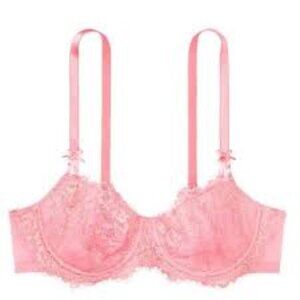 Victoria's Secret Dream Angel-up Without Padding Lace Bra ** Sz 36DD